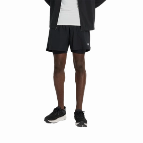 StretchableFabric Tailored Fit New Balance AC Lined Short 7"