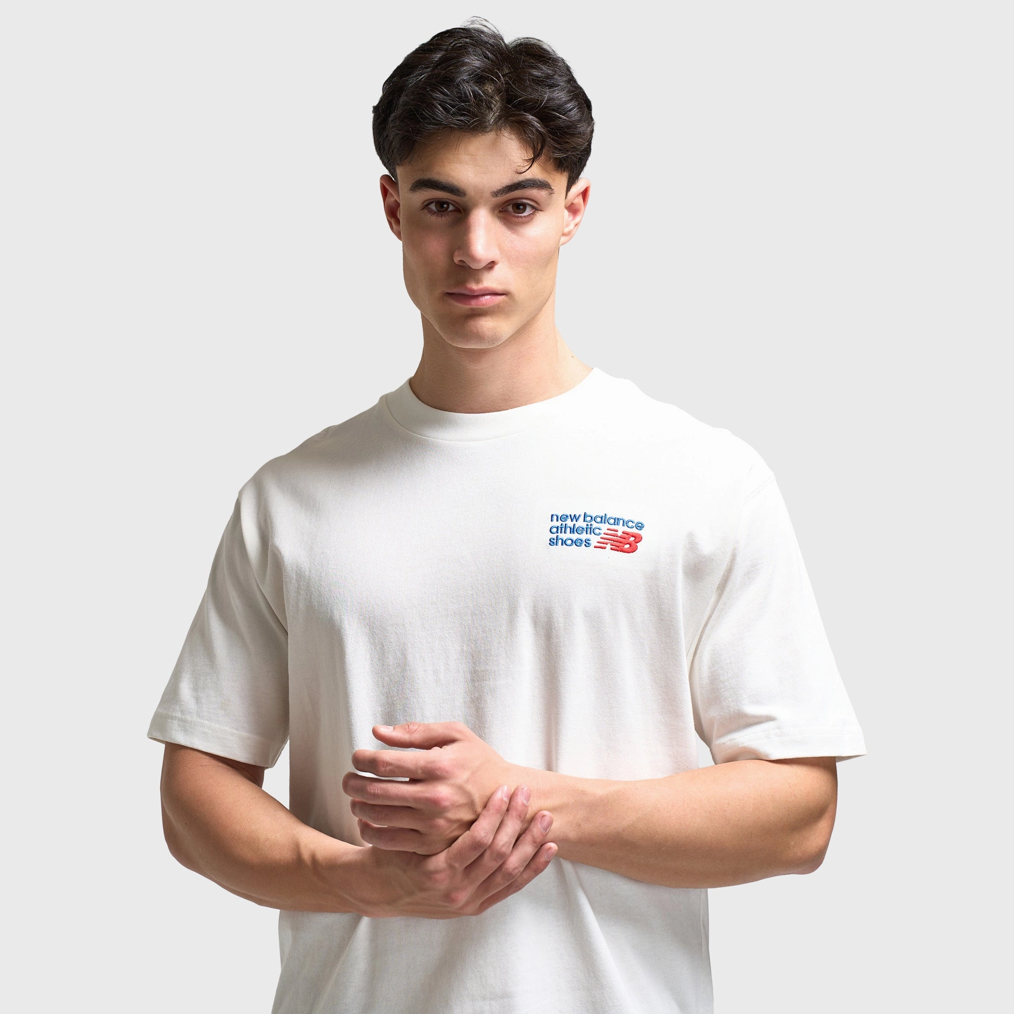 Training - worthy Tactical New Balance Athletics Relaxed Premium Logo T-Shirt / White