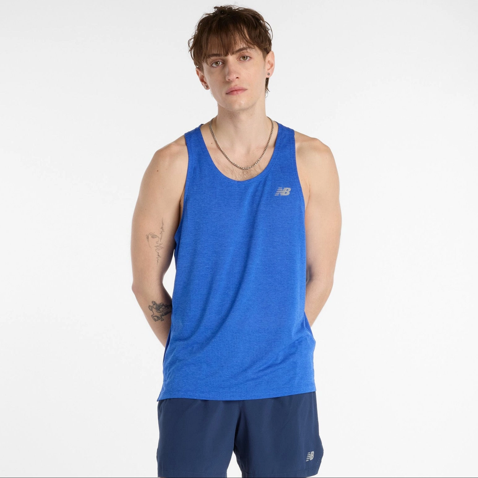 Anti Static Material New Balance Men's Athletics Tank
