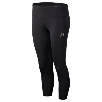 New Balance Women's ACC Capri - Black picnic wear Abrasion Resistant Surface