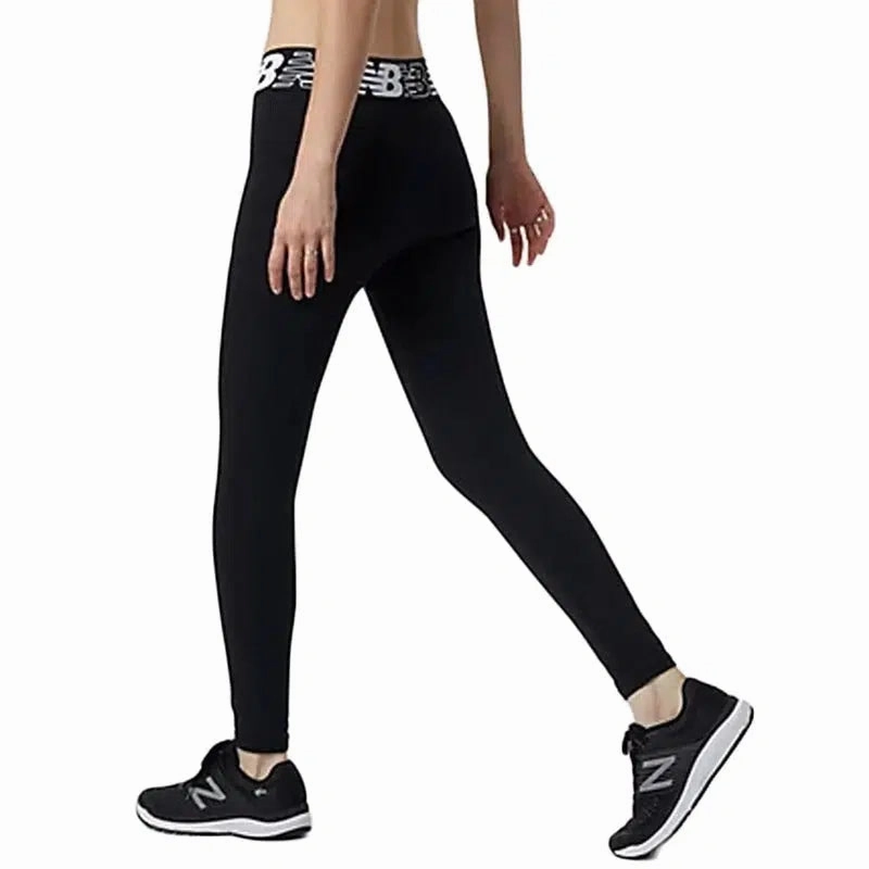Solid Color Effortless Style New Balance Women's Relentless Crossover High Rise 7/8 Tight