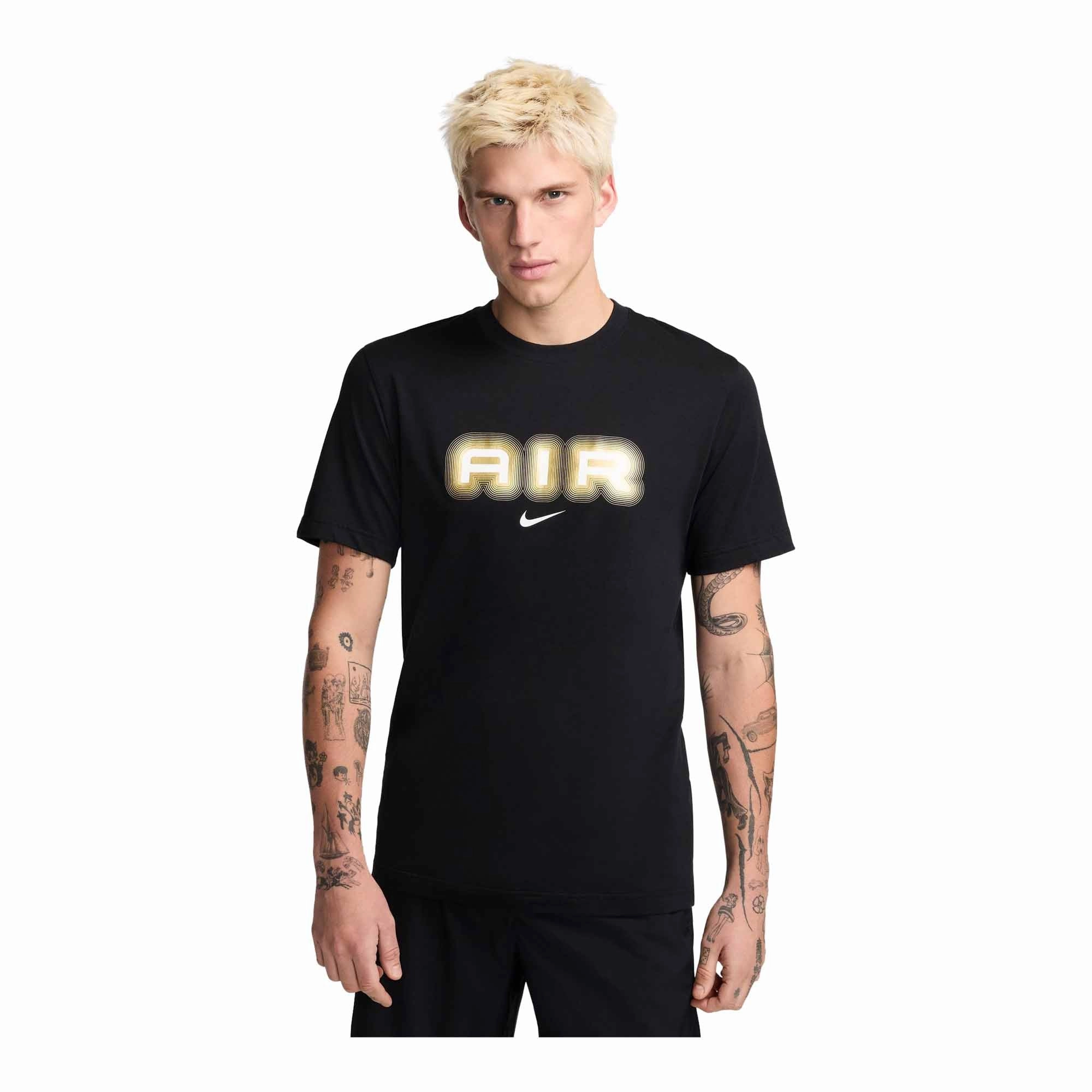 Lightweight insulation Nike Air Men's Graphic Black T-Shirt
