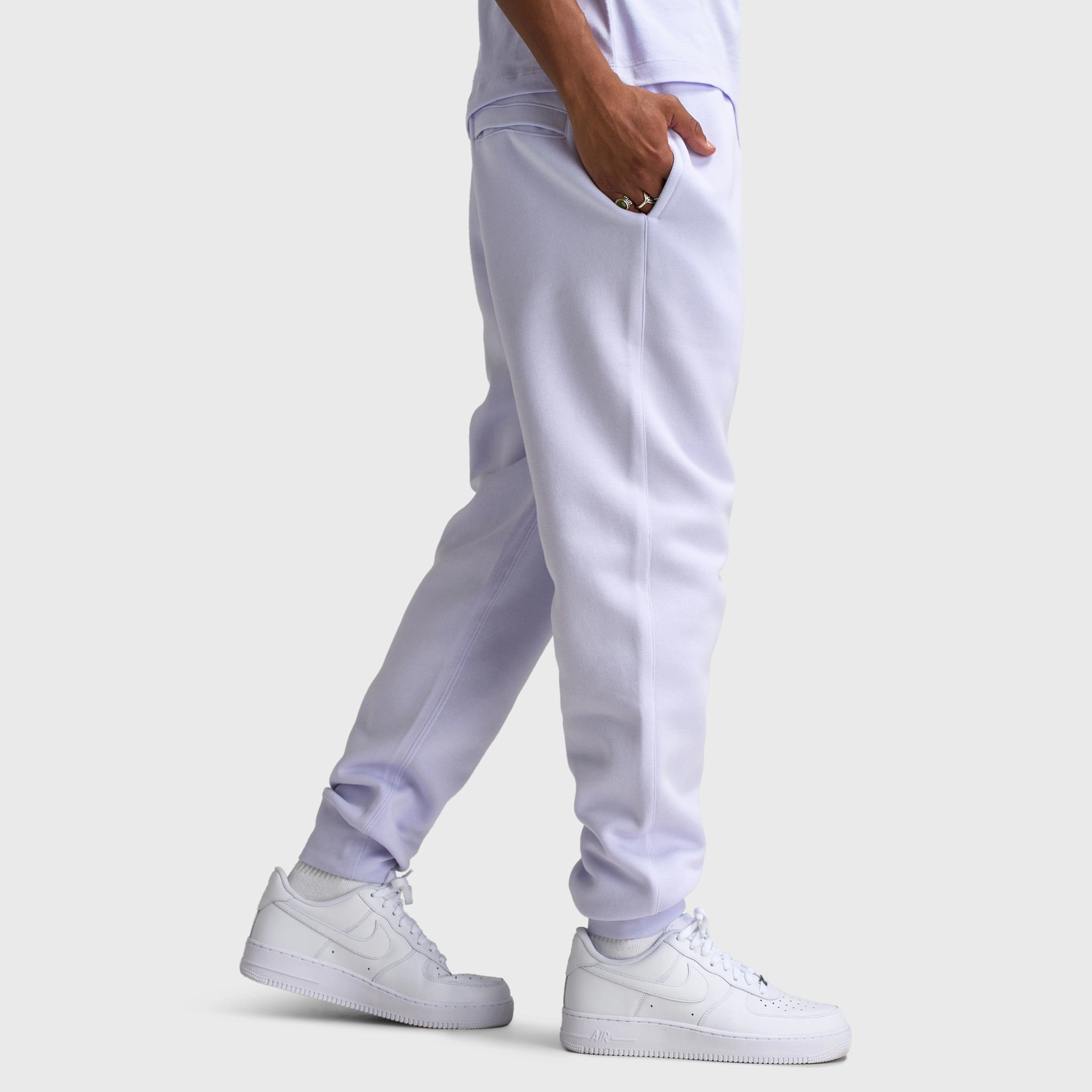 beauty parlor Nike Club Fleece Joggers Amethyst Tint - White