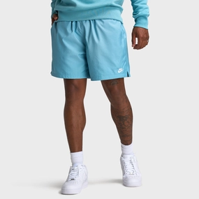 Lightweight Weave Nike Club Flow Short Denim Turq / White