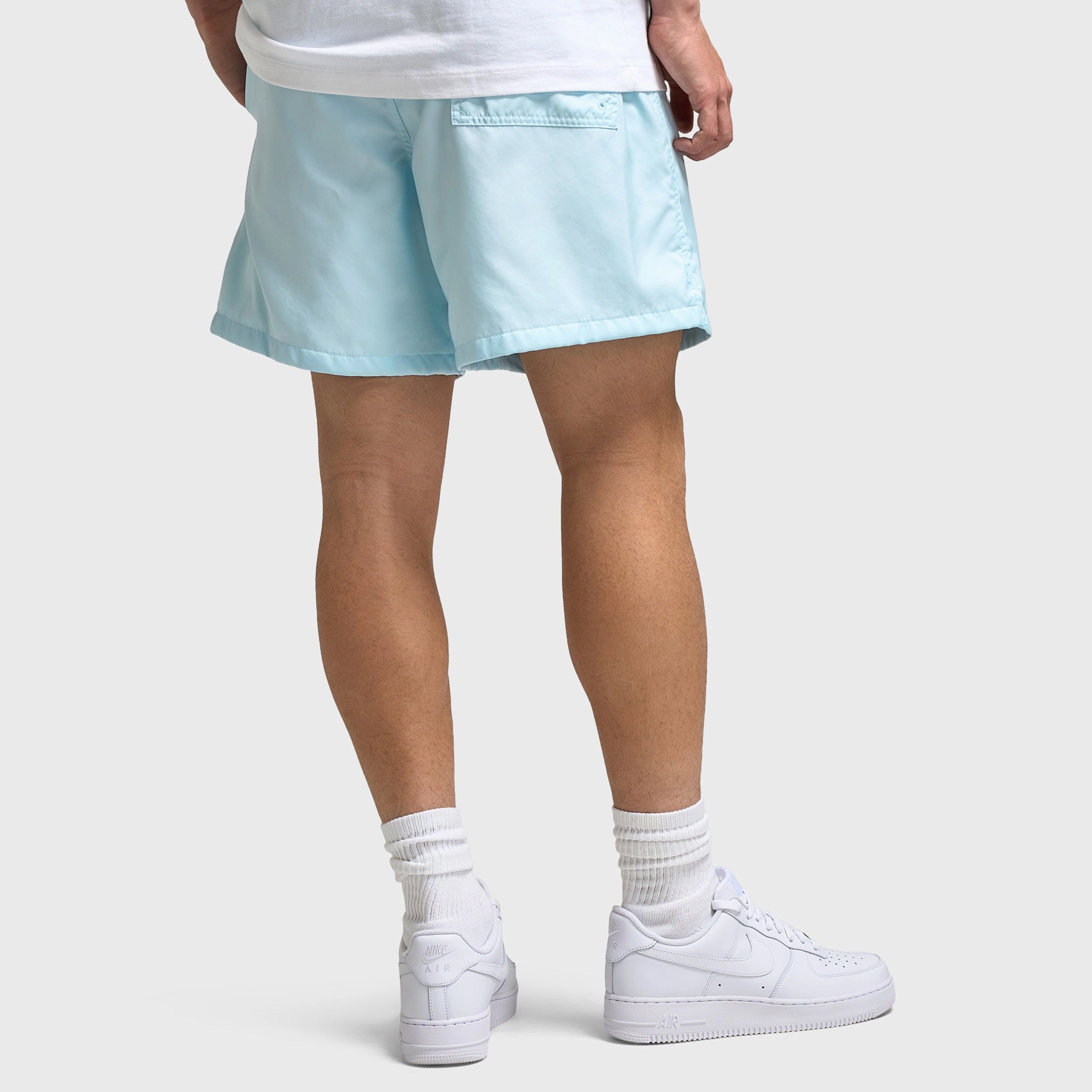 Nike Club Flow Shorts Glacier Blue / White equestrian wear Anti Sag Technology