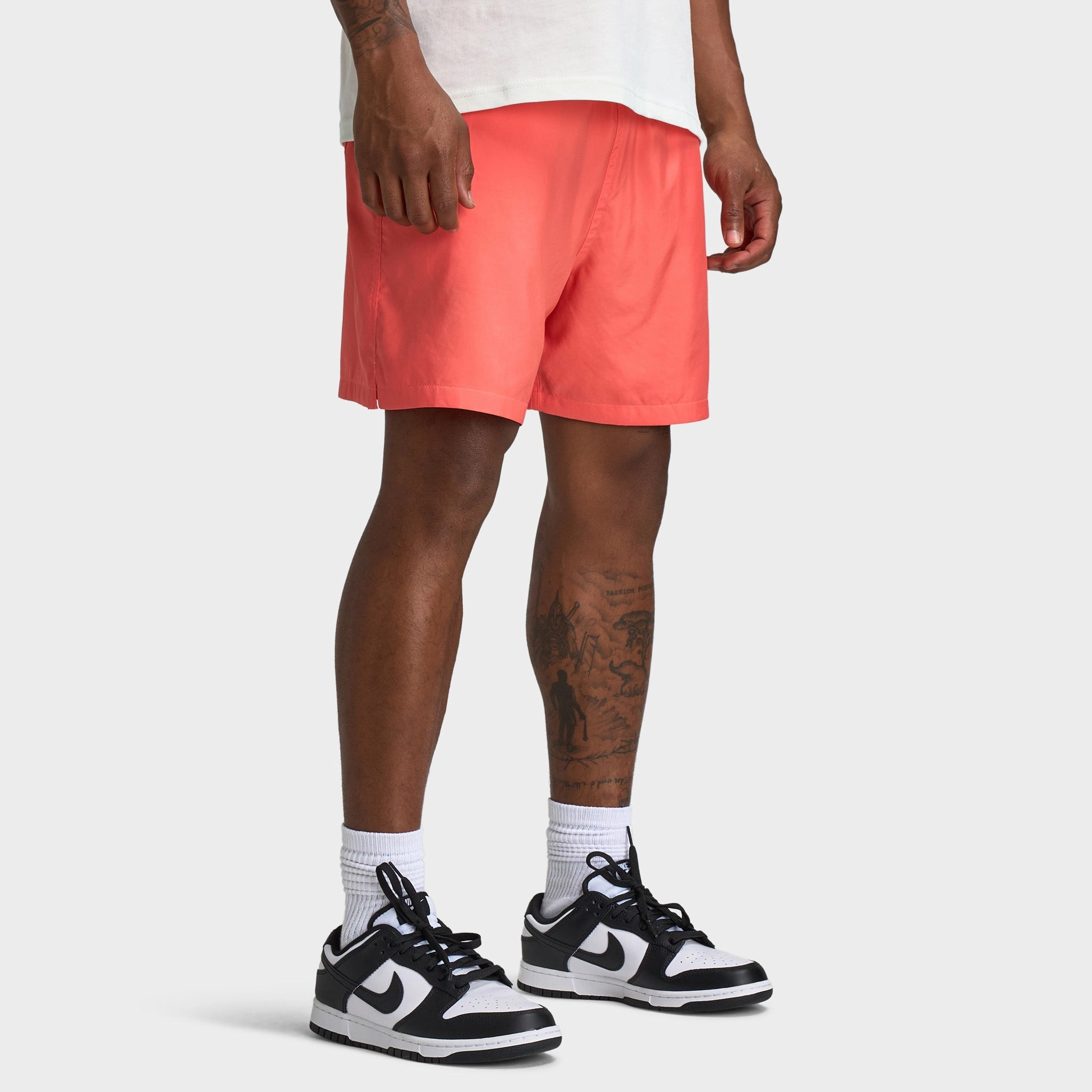 Stretch Fit Daytime Style Nike Club Flow Shorts Magic Ember / White