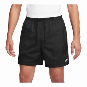 AbrasionResistant Sweat Wicking Lining Nike Club Men's 'Black' Woven Flow Shorts