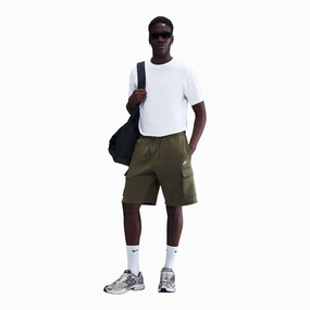 Nike Club Men's Fleece Cargo Shorts BreathableFabric BuiltIn Grip