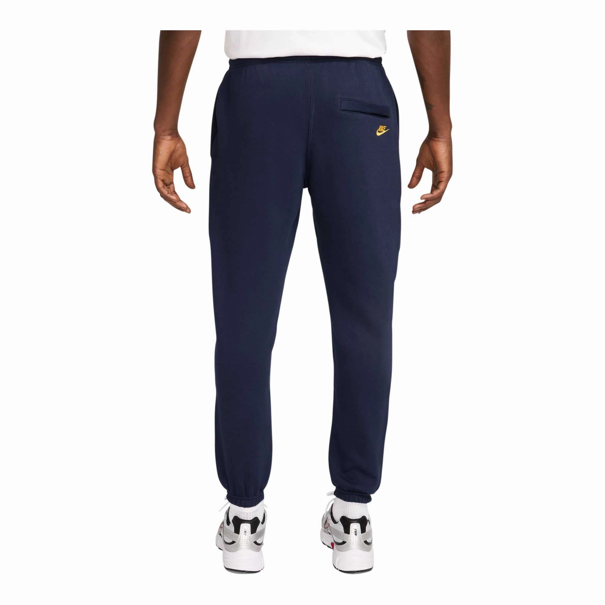 Nike Club Men's Fleece Pants DoubleStitchReinforcement Firm Leather
