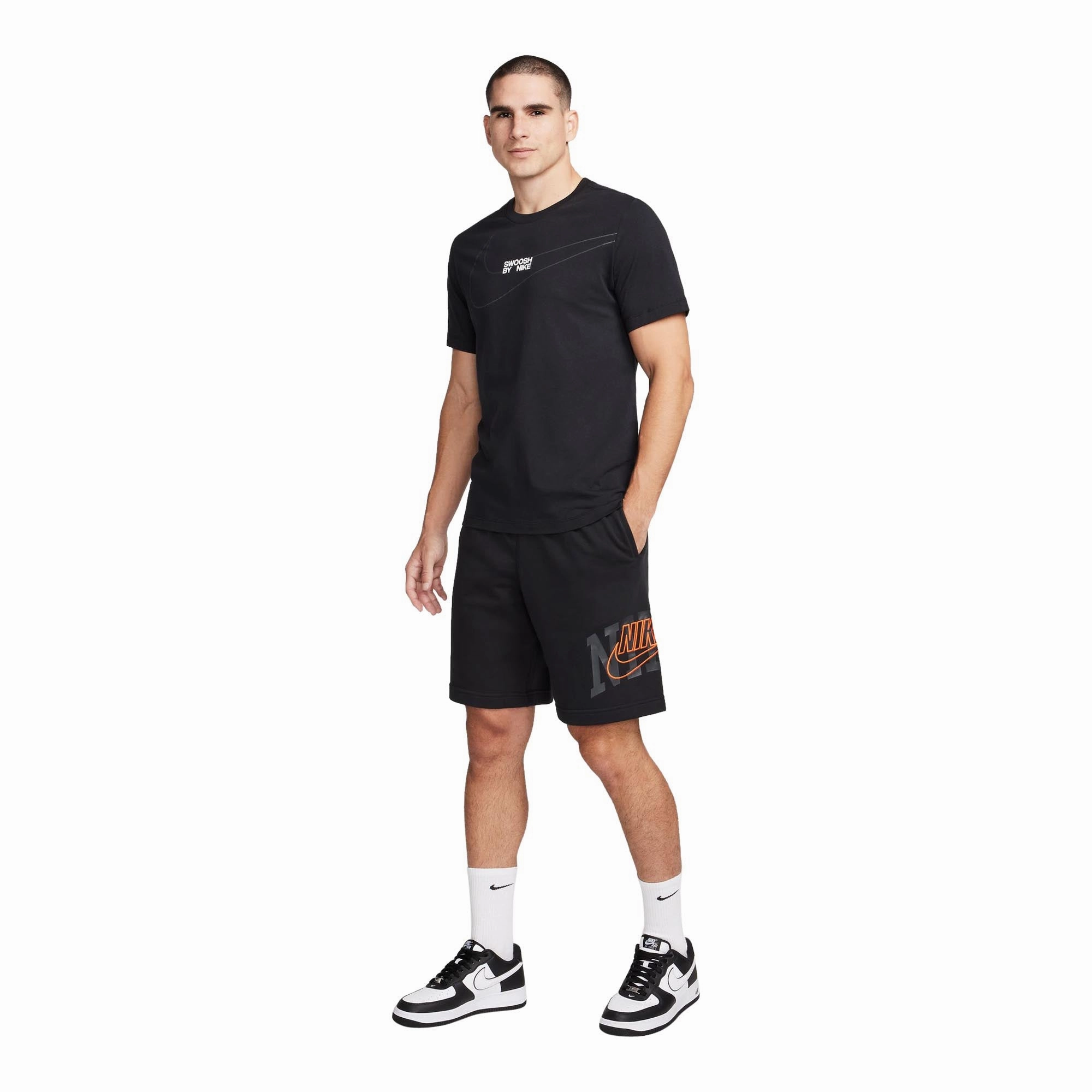 Stretch Woven Fabric Home Style Nike Club Men's French Terry Shorts
