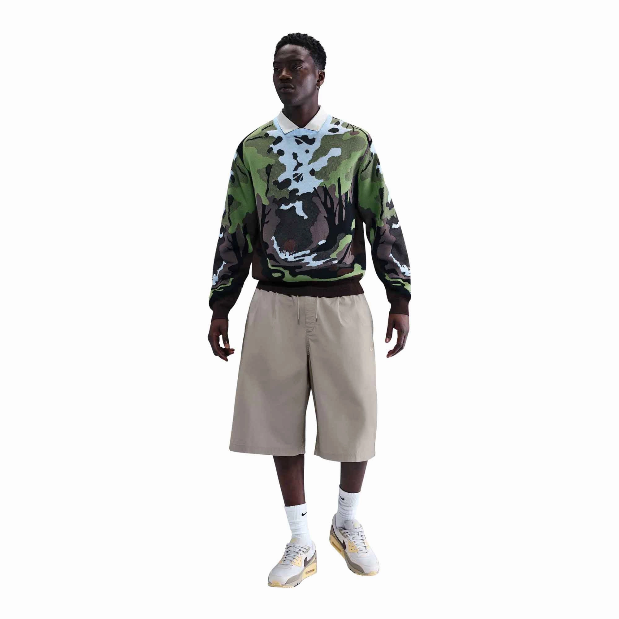 Nike Club Men's Shorts Art Mood Thick Fiber