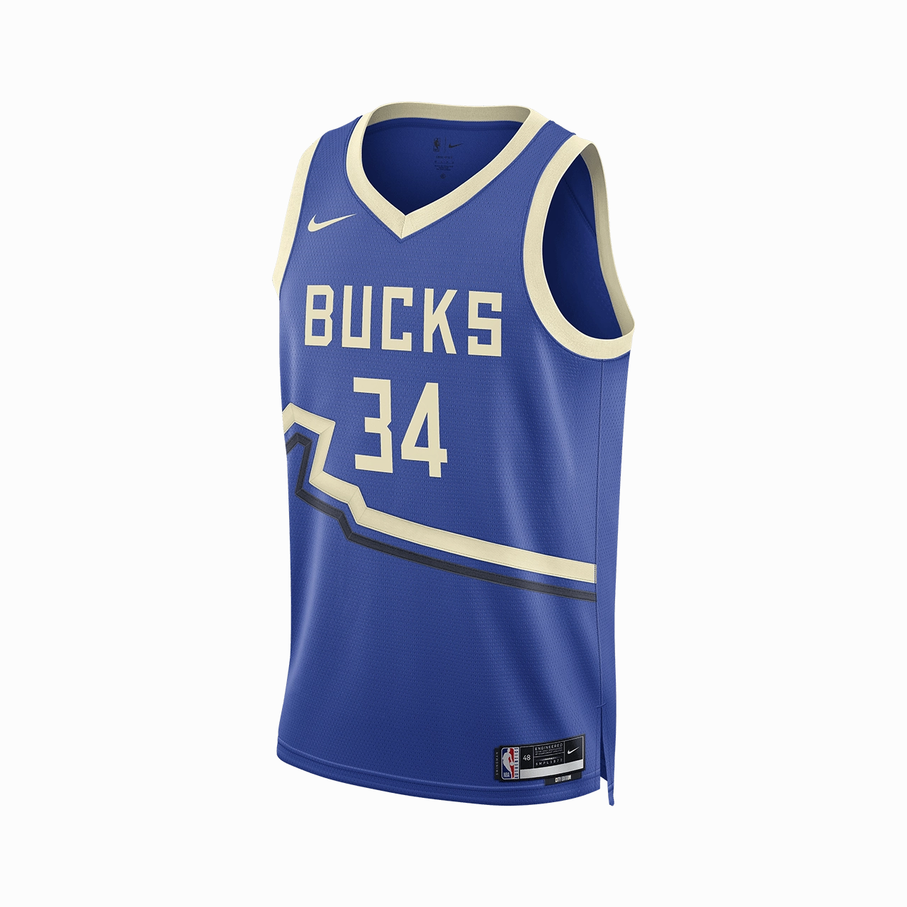 Nike Dri-FIT NBA 2024/25 City Edition Swingman Jersey - Giannis Antetokounmpo Milwaukee Bucks after sales service