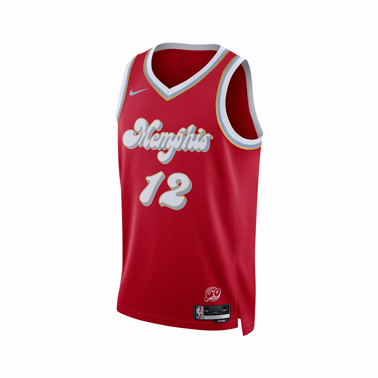 Quick Release Fabric high - strength structure Nike Dri-FIT NBA 2024/25 City Edition Swingman Jersey - Ja Morant Memphis Grizzlies