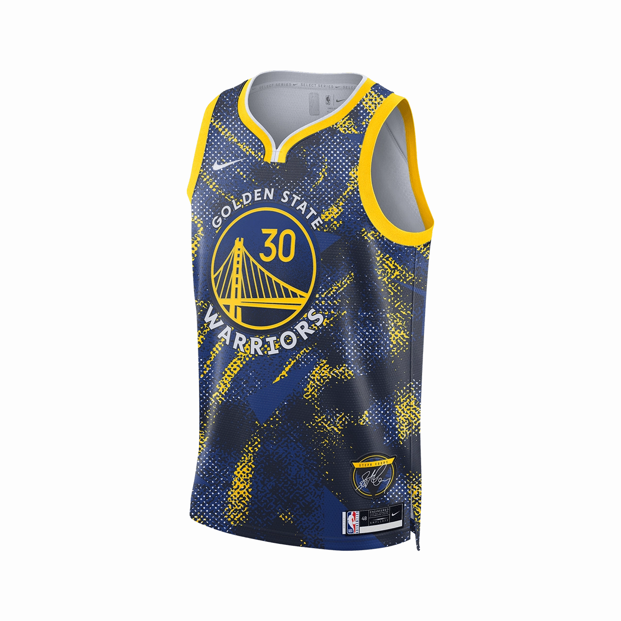 Nike Dri-FIT NBA 2024/25 Select Series Swingman Jersey - Stephen Curry Golden State Warriors Ergonomic Shape