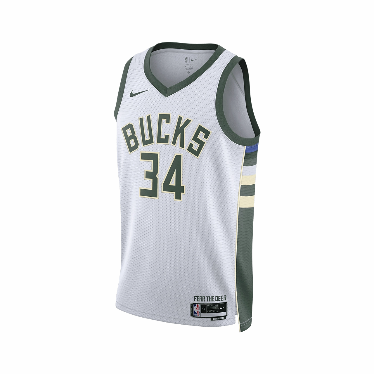 Nike Dri-FIT NBA Association Edition Swingman Jersey - Giannis Antetokounmpo Milwaukee Bucks agriculture national defense