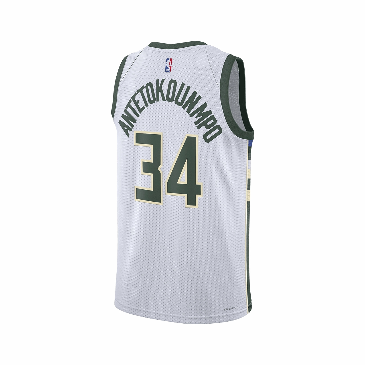 Temperature Regulating Fabric experts Nike Dri-FIT NBA Association Edition Swingman Jersey - Giannis Antetokounmpo Milwaukee Bucks