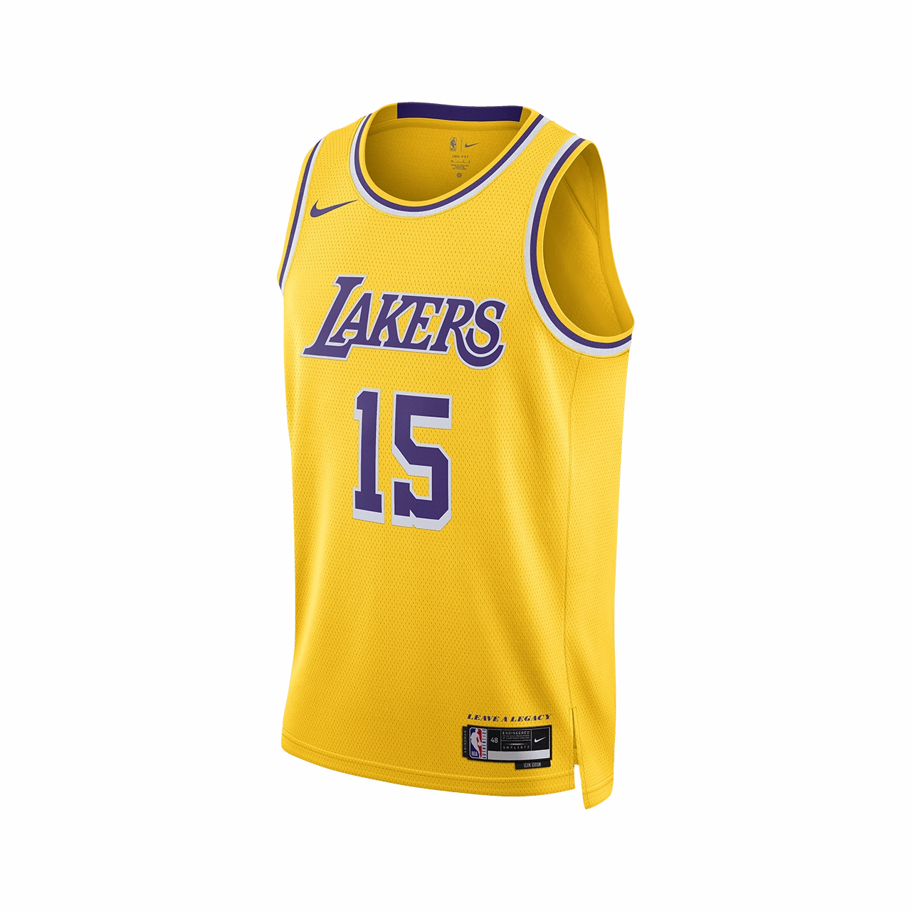 Mountain use Moisture Management Fabric Nike Dri-FIT NBA Icon Edition Swingman Jersey - Austin Reaves Los Angeles Lakers
