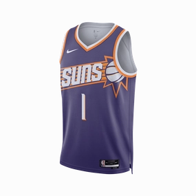 Nike Dri-FIT NBA Icon Edition Swingman Jersey - Devin Booker Phoenix Suns AntiStatic Treatment Travel Cool