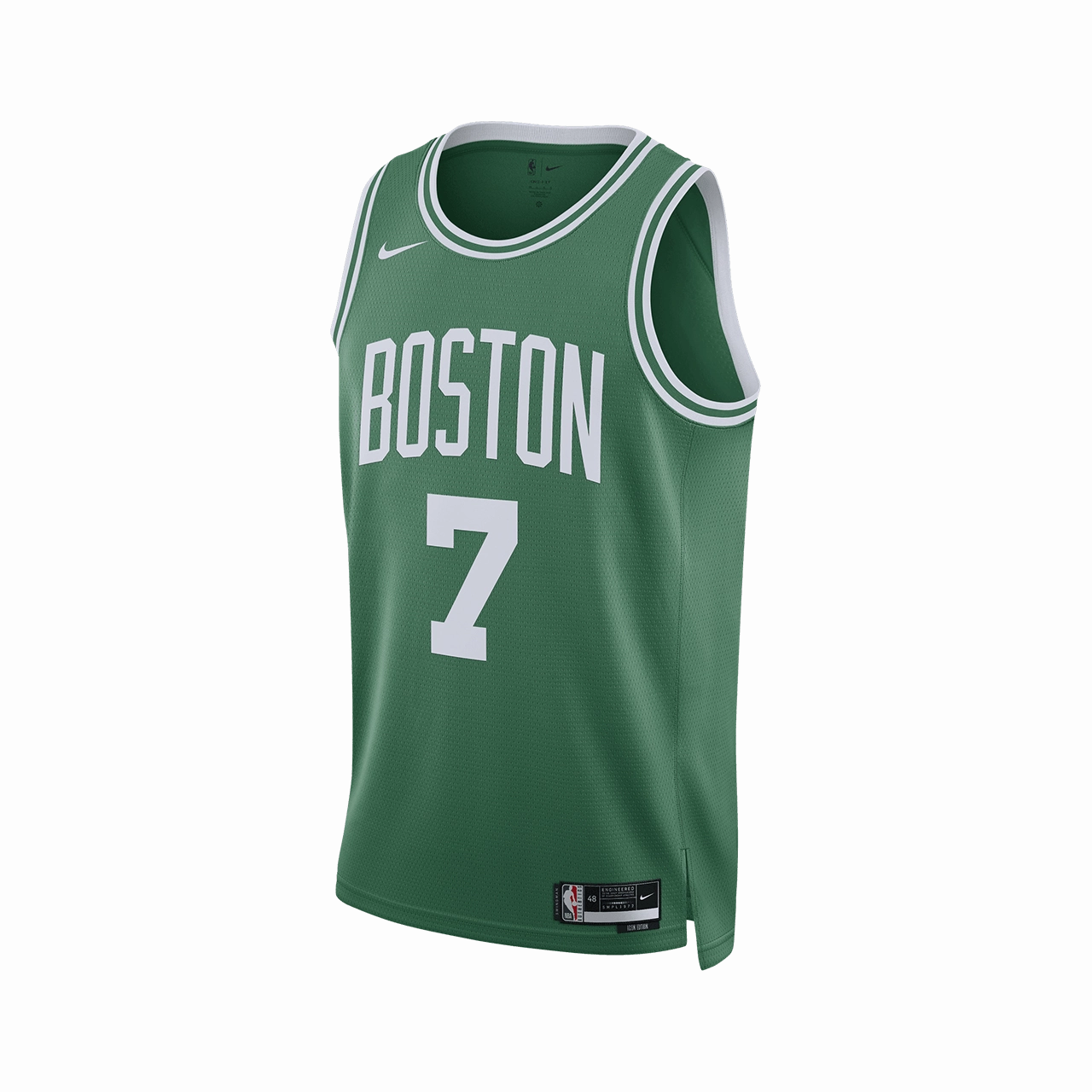 Nike Dri-FIT NBA Icon Edition Swingman Jersey - Jaylen Brown Boston Celtics Perforated Ventilation
