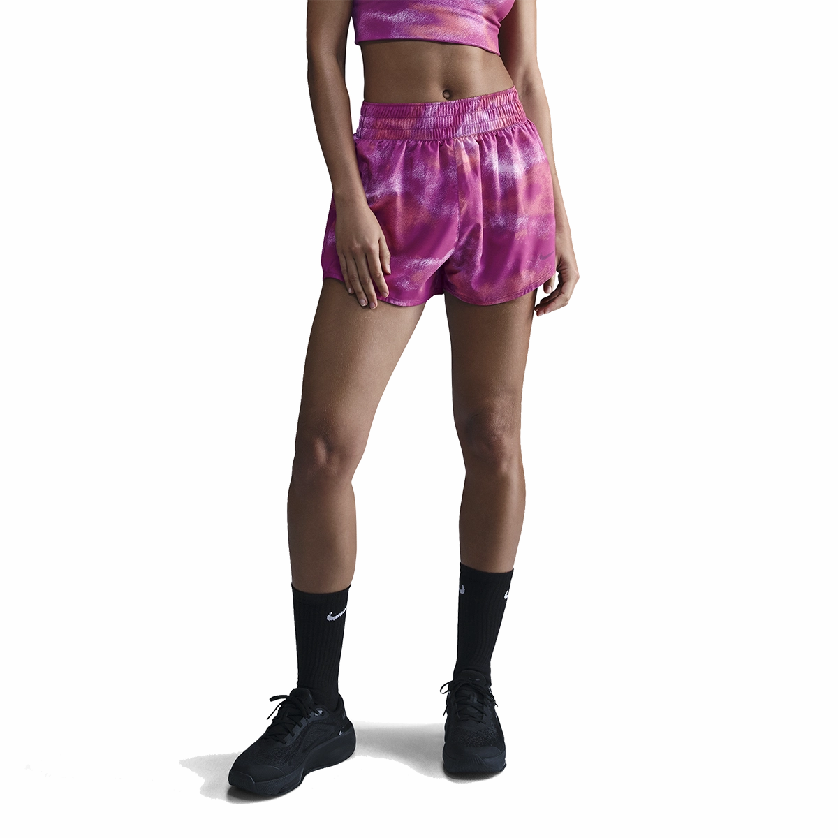 Punk style Nike Dri-FIT One Short