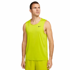 Antibacterial Fabric Ribbed Collar Style Nike Dri-FIT Ready Tank
