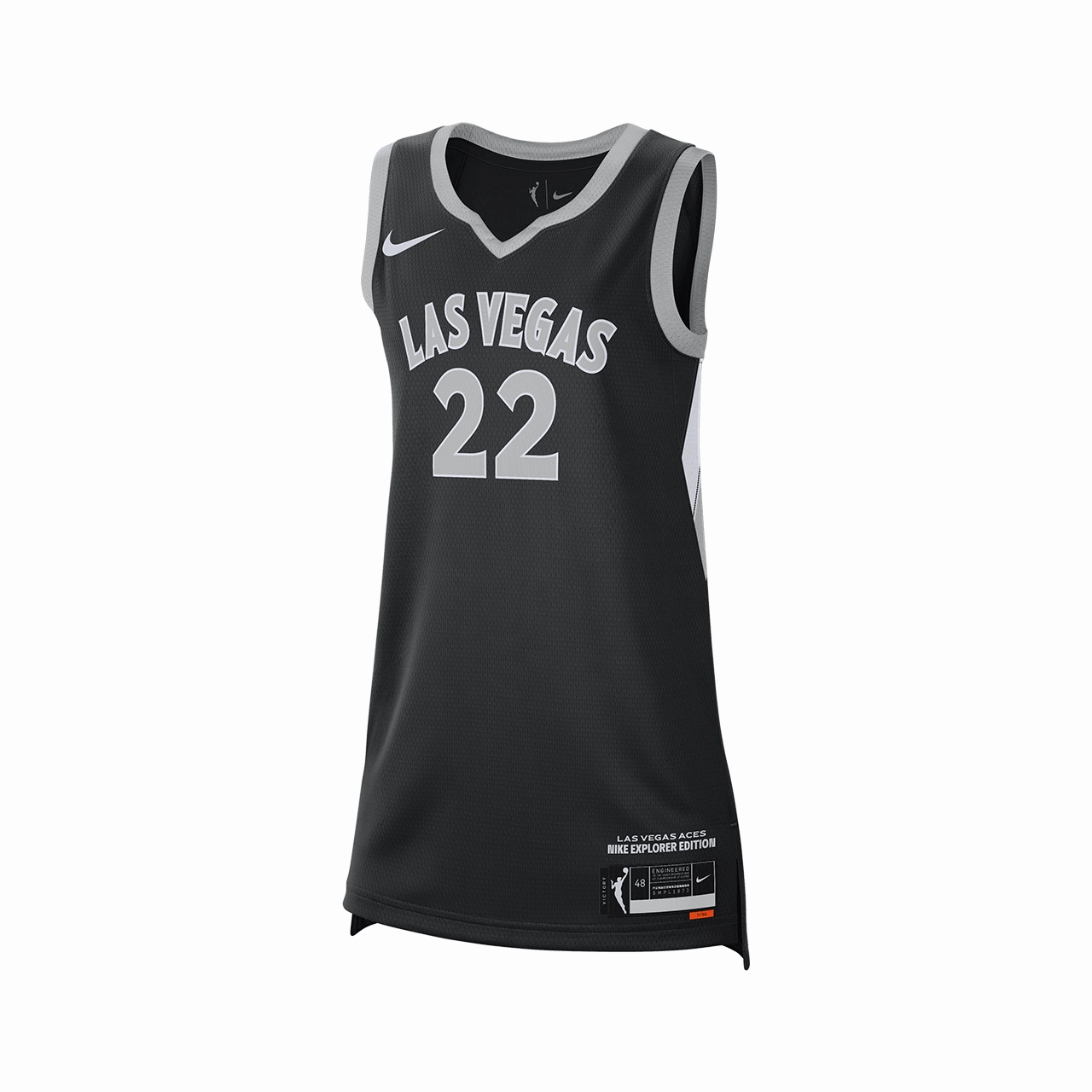 Nike Dri-FIT WNBA Victory Jersey - A'ja Wilson Las Vegas Aces Shine Fit New Yorker