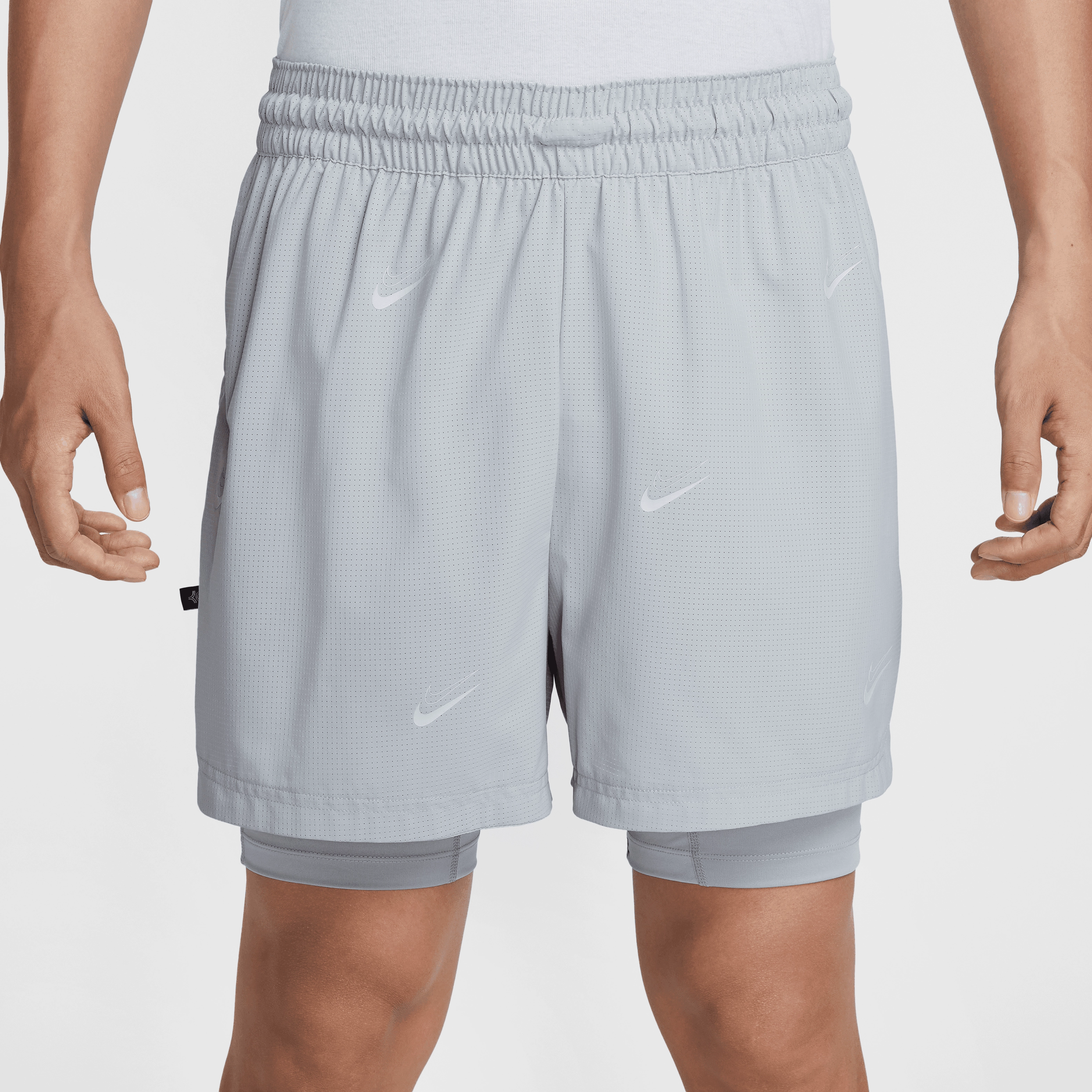 Nike KD DNA Men's 2-in-1 4" Basketball Shorts Power Vibe