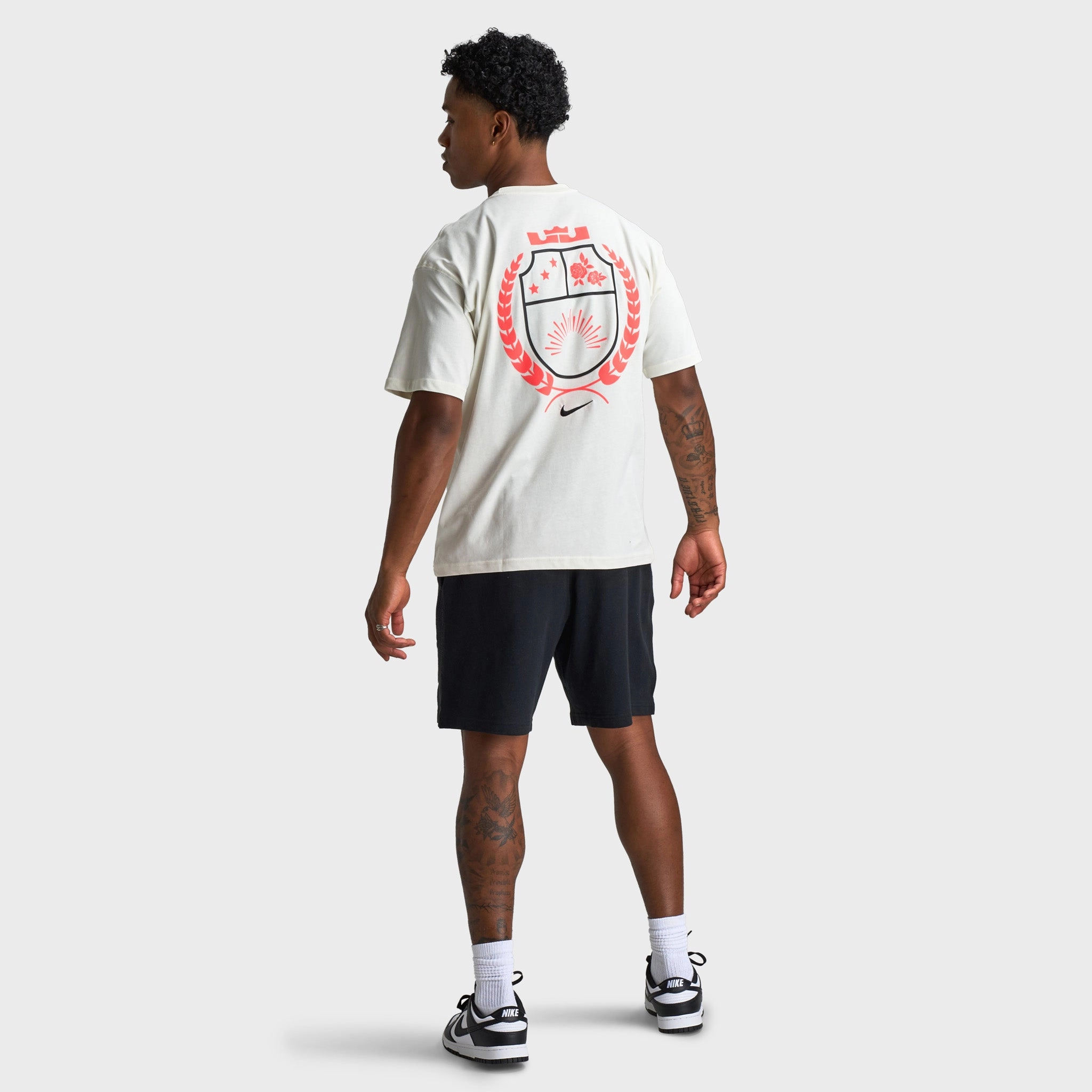 Nike LeBron James Max90 T-Shirt / Sail Stay Flexible combat