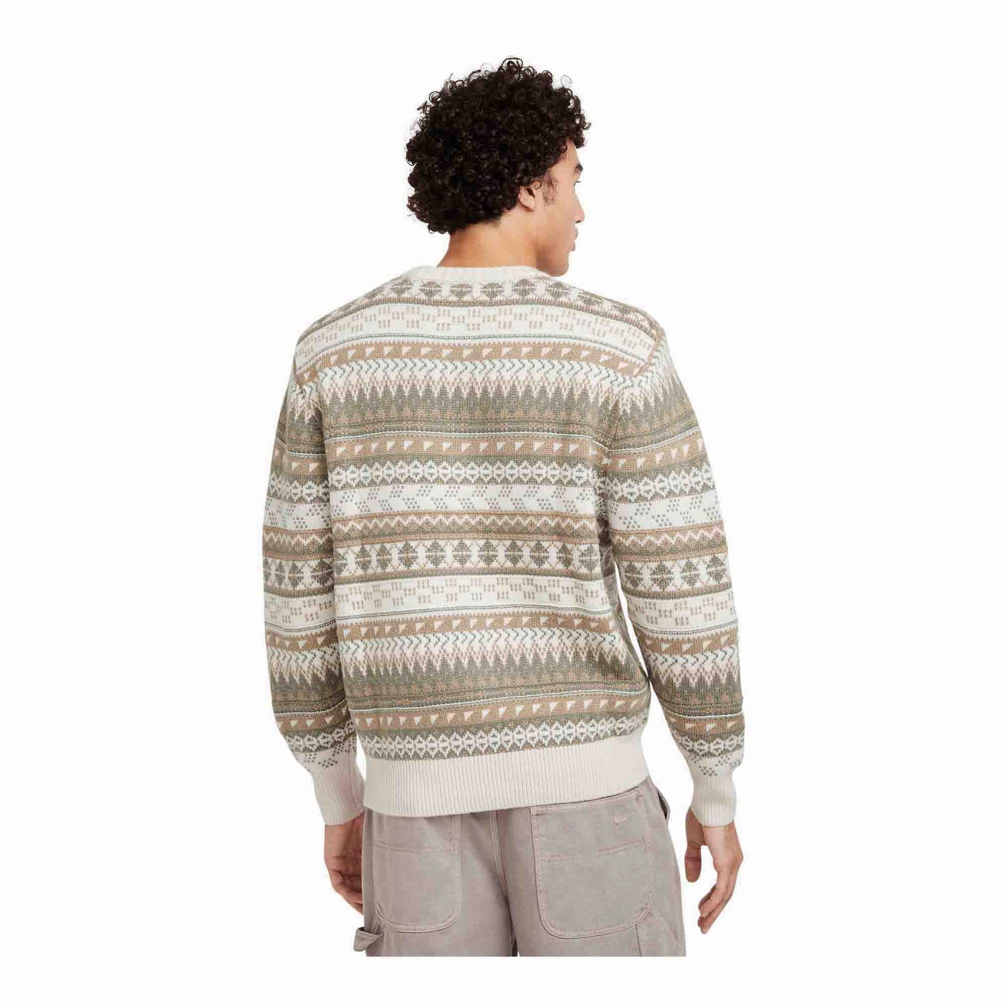 Nike Life Men's Fair Isle Swoosh Sweater Festival Air Warm Base