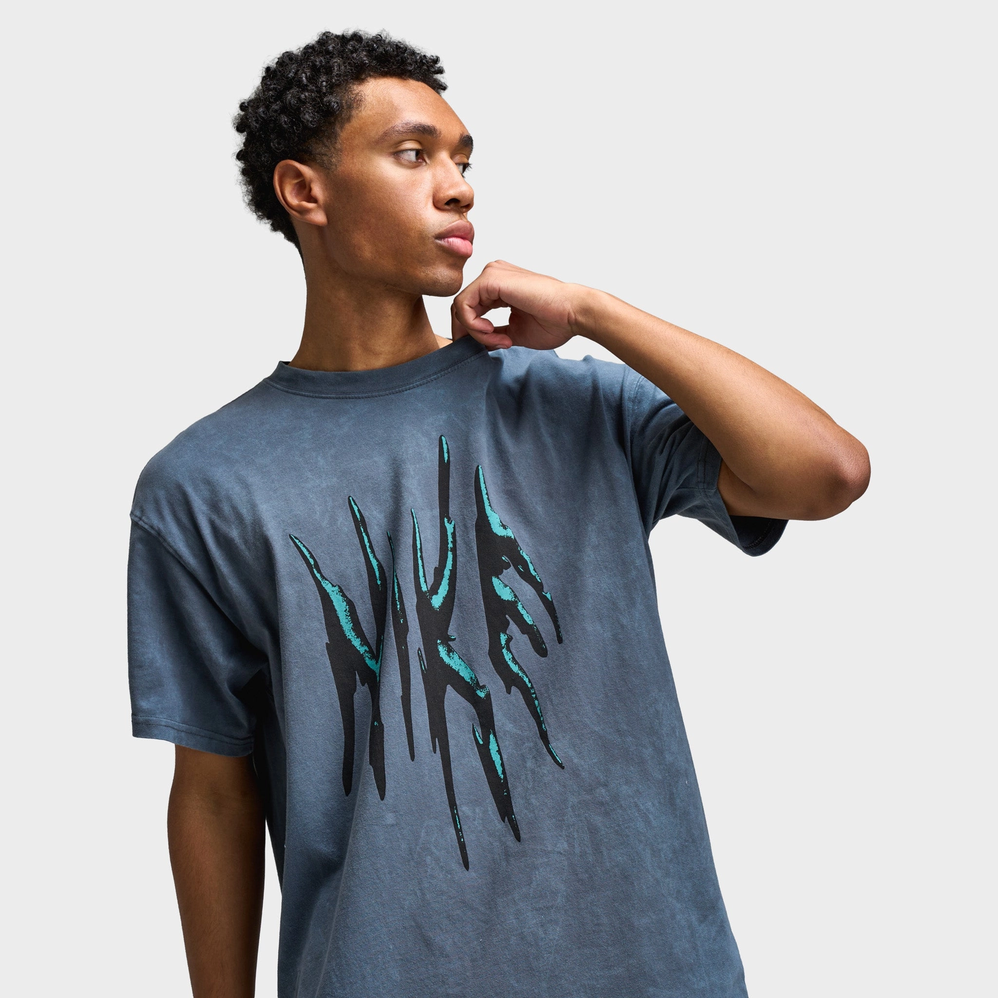 Nike Max90 Basketball T-Shirt / Anthracite Fixed Air Force