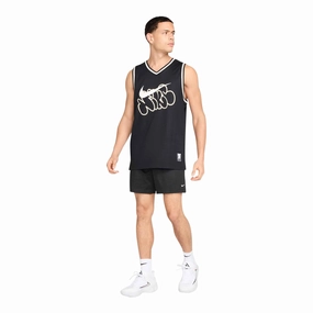 Nike Men's Dri-FIT 5 Mesh Basketball Shorts DoubleStitchedEdges