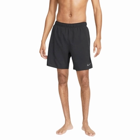 Story Mood Winner Vibe Nike Men's Dri-FIT Challenger 7 Inch 2-in-1 Running Shorts Black / Black