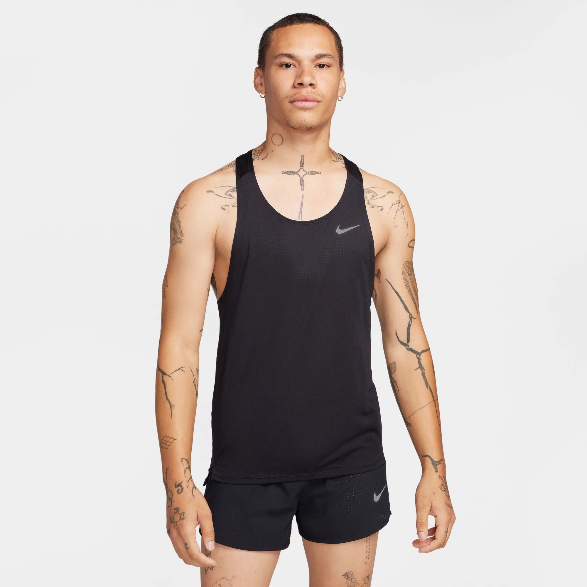 Nike Men's Fast Dri-FIT Running Singlet Quick Dry Lining