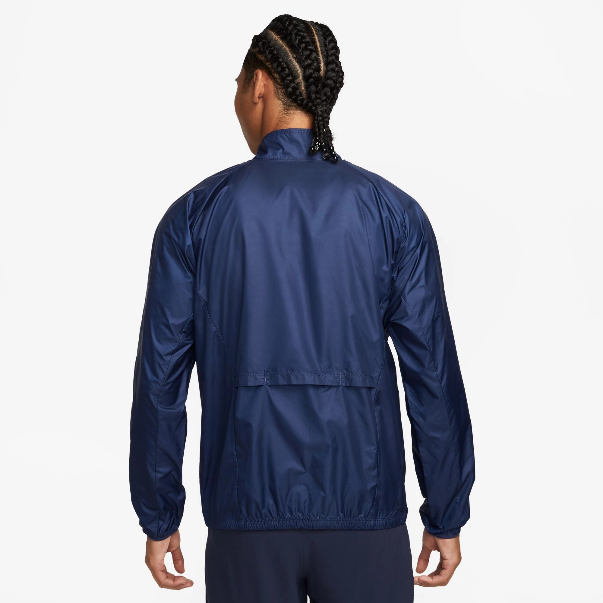 Star Light Nike Men's Storm-FIT Track Club Jacket Midnight Navy / Summit White