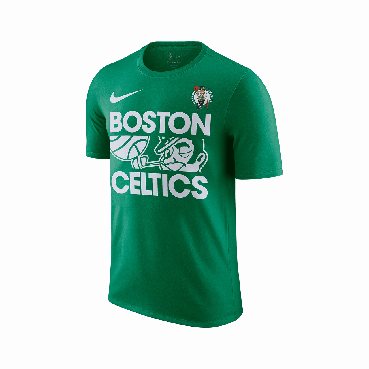 Nike NBA Boston Celtics Courtside Men's T-Shirt TemperatureControlTechnology AntimicrobialCoating