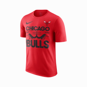 Nike NBA Chicago Bulls Courtside Men's T-Shirt Ultimate Wear Universal Silhouette