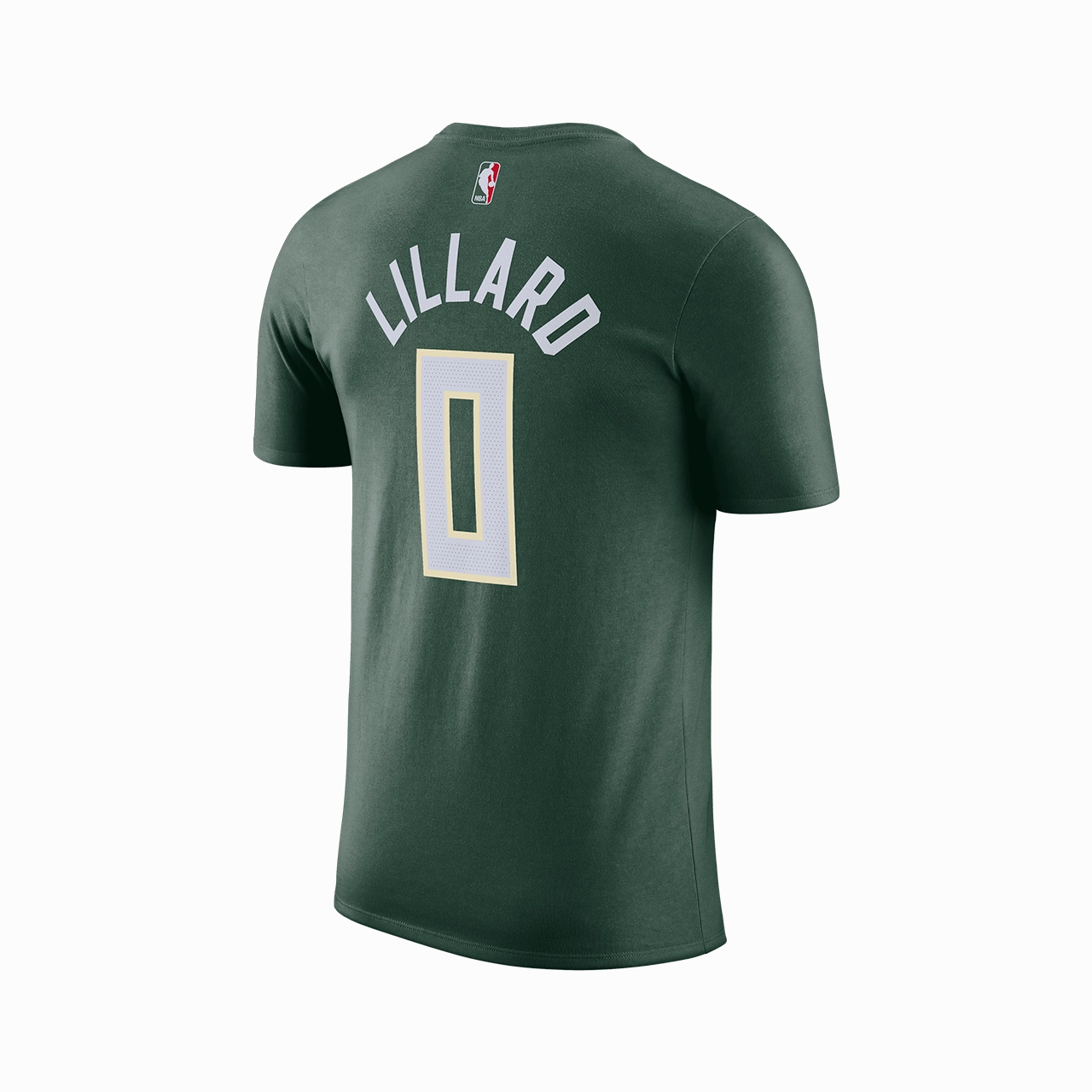 Complementary Colors Hygroscopic Fiber Nike NBA Damian Lillard Milwaukee Bucks Icon Edition Player Tee