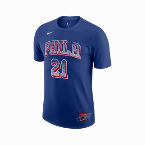 Tagless Comfort Relax Trend Nike NBA Joel Embiid Philadelphia 76ers Select Series Player Tee
