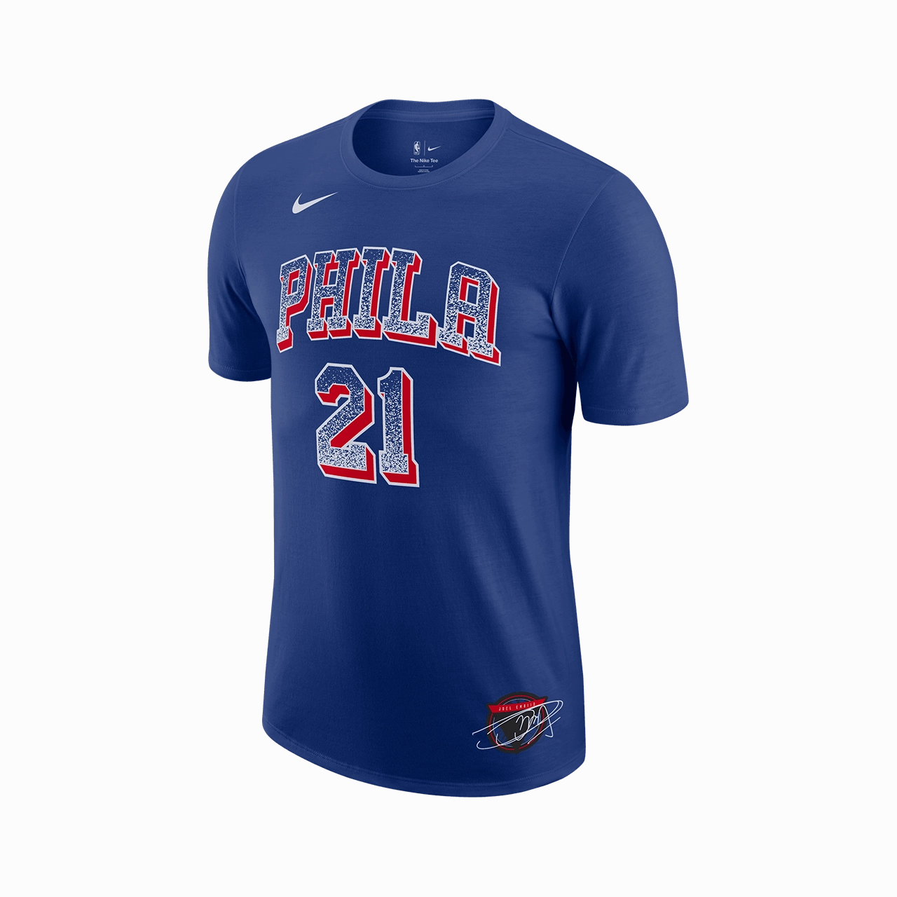 Tagless Comfort Relax Trend Nike NBA Joel Embiid Philadelphia 76ers Select Series Player Tee