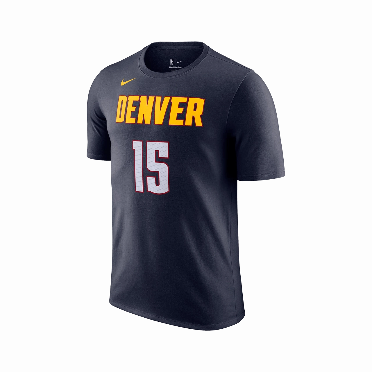 Nike NBA Nikola Joki? Denver Nuggets Icon Edition Player Tee Stylish Outfit Cool Layering
