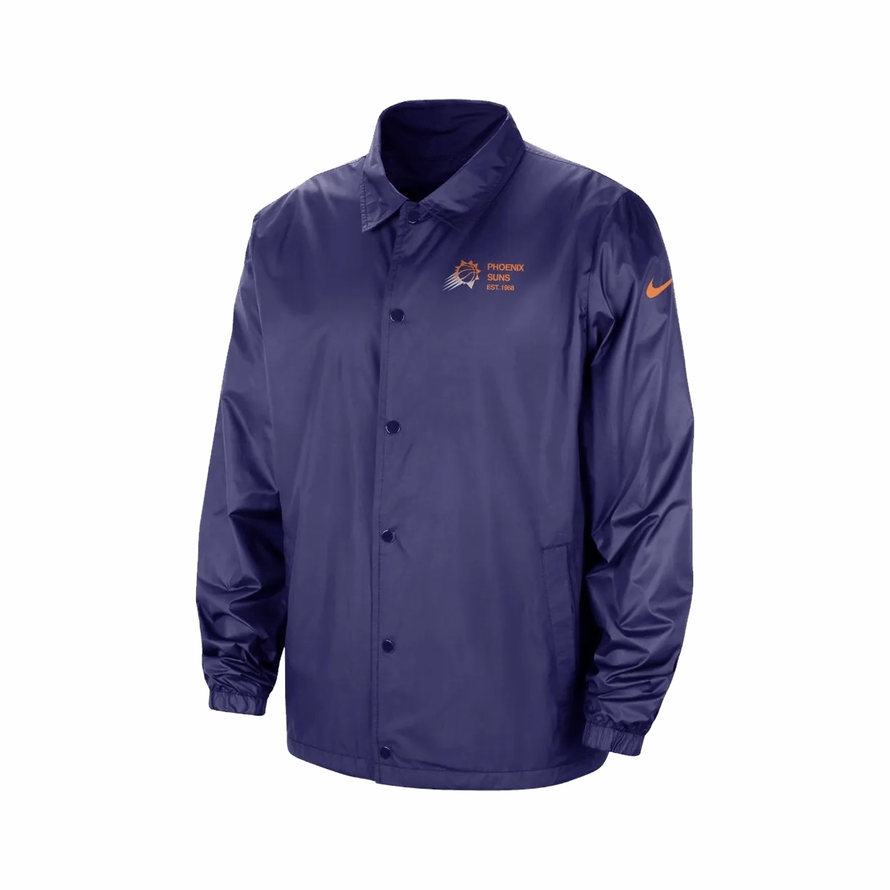 Nike NBA Phoenix Suns Men's Coaches Jacket ShapeRetentionCloth Ethical Mode