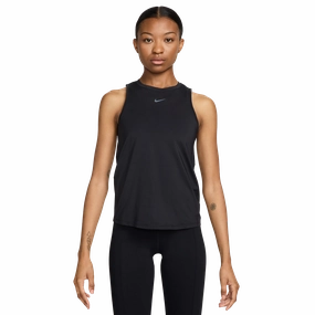 Nike One Classic Dri Fit Tank Curved Hemline VNeck Style