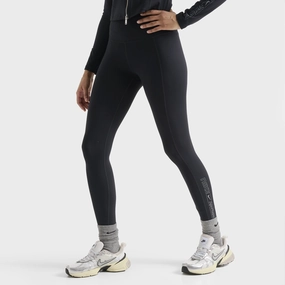 Nike One Women's Dri-FIT High Rise Crop Leggings / Black WrinkleFreeTexture Hope Fit
