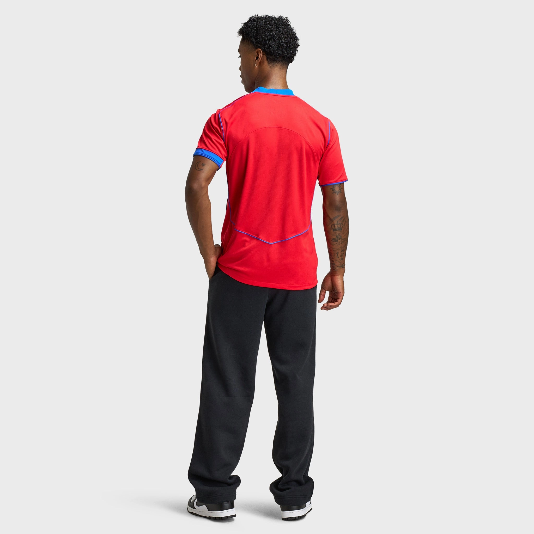 land mobile Nike PSG Stad 3R Dri-FIT Jersey Global Red / Sport Red - Hyper Royal