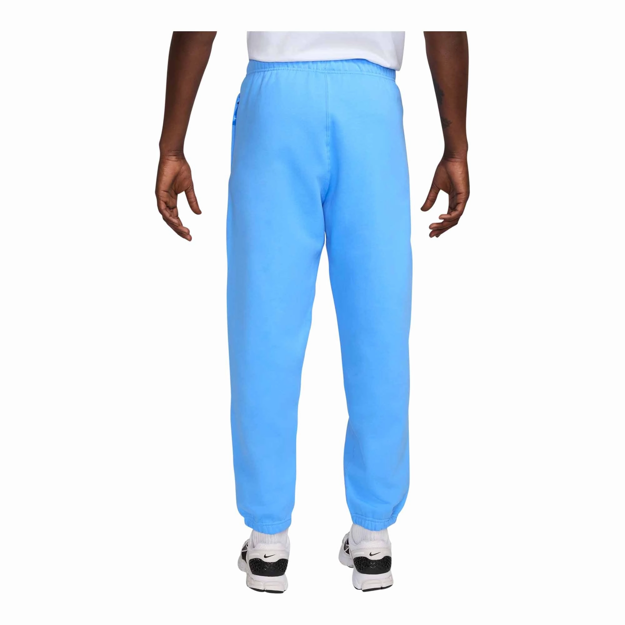 Layered Hem Details Nike Solo Swoosh Men's Fleece Pants