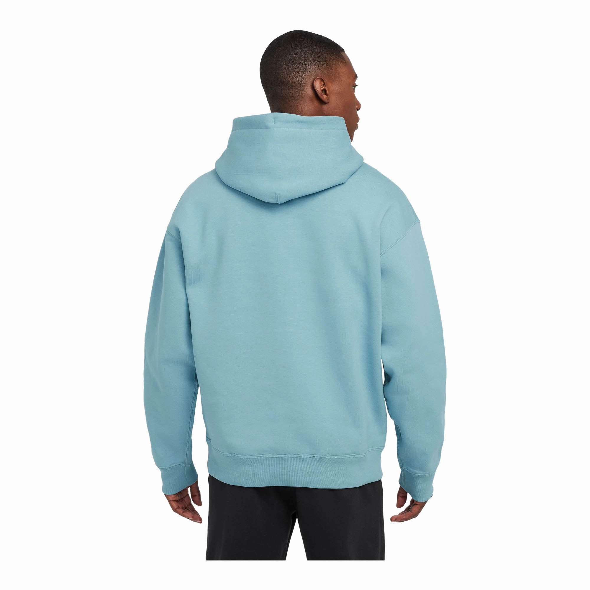 Nike Solo Swoosh Men's Fleece Pullover Hoodie Red Flash Breathable mesh