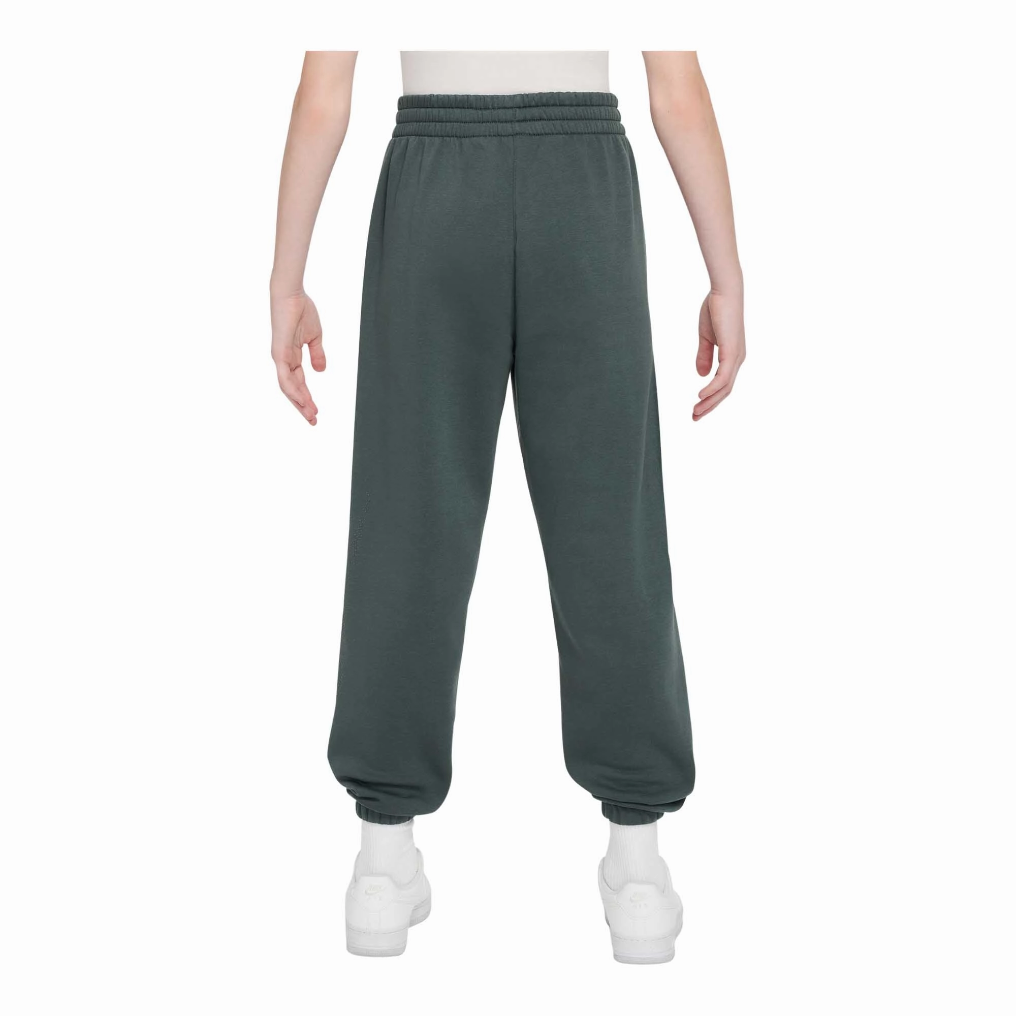 Nike Sportswear Club Fleece Big Kids' (Girls') Loose Pants ComfortStretch MatteFinishTexture