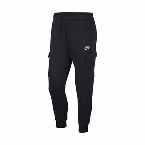 HighVisibility River Core Nike Sportswear Club Fleece Black Men's Cargo Pants