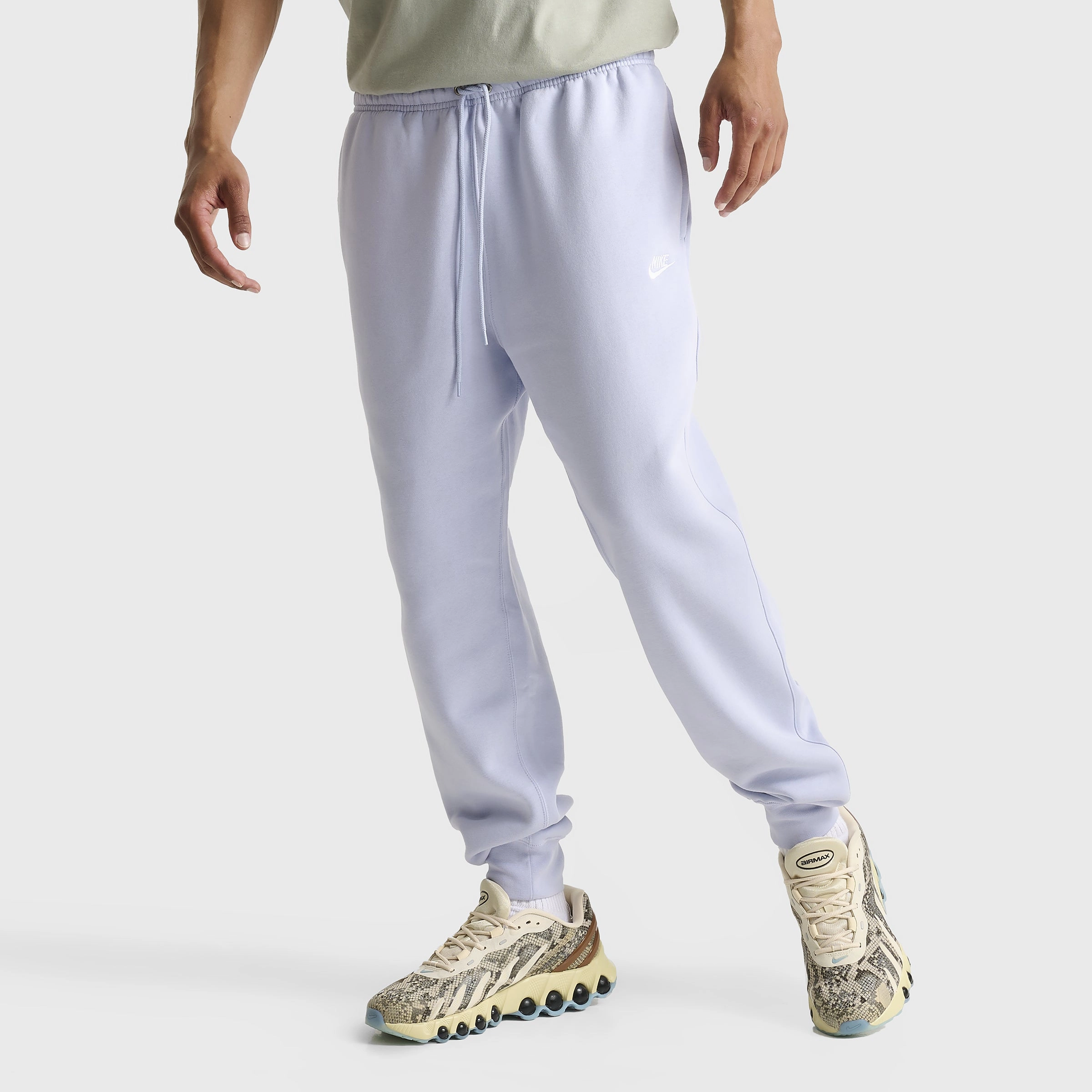 Nike Sportswear Club Fleece Joggers Ghost / White Rainy day gear