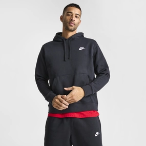 Oil Nike Sportswear Club Fleece Pullover Hoodie / Black